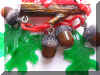A Close-up of the Leaves & Acorns